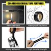 GEYYANG Yellow Electrical Tape, Professional UL Approved, 4 Pack Multipurpose Electrical Tape for Home Improvement Electrical Equipment, 0.7in X 33ft PVC Electric Tape