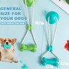 Dog Chew Suction Cup Tug of War Toy, Interactive Dog Toy, Puppy Teething Chew Toys, Dog Chew Toy, Boredom Chews Bone (Blue Upgrade)