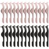 26 Pieces False Eyelashes Applicator Tool - FEITA Professional Falses Eyelash Extension Stainless Steel Clip Remover Tweezers for Lashes Application and Removal Supplies (Gold-Black)