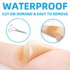 Dr. Med Hydrocolloid Wound Dressing 4"x4"-10 Pack/Box, Waterproof Adhesive Bordered Bandage, for Light Exudate, Abrasions, Pressure Ulcer, Bed Sore, Superficial Wound Care
