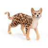 Schleich Farm World, Realistic Cute Cat Toys for Boys and Girls Ages 3 and Above, Bengal Cat Toy, 1 Count (Pack of 1)
