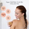 Kitsch Exfoliating Sugar Body Scrub Bar - Soap Bar for Smooth, Hydrated & Glowing Skin | Made in US | Natural Exfoliating Bar Soap for Men & Women with Sugar Scent | Sulfate Free & Paraben Free, 4 oz