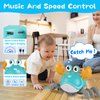 Crawling Crab Baby Toys 3.0, Upgraded Tummy Time Baby Toys 6-12 12-18 Month Toddler Valentines Day Gifts, Walking Dancing Crab with Music&Speed Control for 2 3 4 5 6 7 8 9 10+Boys Girls Birthday Gifts