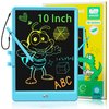 KOKODI LCD Writing Tablet, 10 Inch Colorful Toddler Doodle Board Drawing Tablet, Erasable Reusable Electronic Drawing Pads, Educational and Learning Toy for 3-6 Years Old Boy and Girls