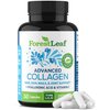 ForestLeaf Multi Collagen Pills - Collagen Men & Collagen Women - Hydrolyzed Collagen Supplements with Vitamin C & Hyaluronic Acid - Collagen Capsules for Hair, Skin & Nails (240 Peptide Capsules)