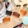24 Pieces French Hair Side Combs Set Plastic Twist Comb Hair Clip Combs Accessories for Girls Women (9/11/15/16/17/23 Teeth Side)