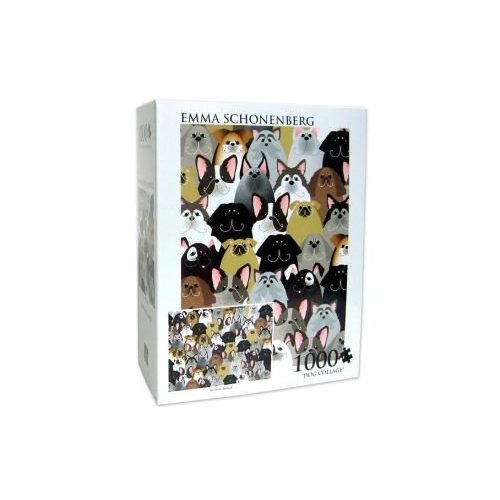Emma Schonenberg Dog Collage 1000 Piece Puzzle