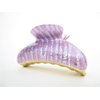 Generic Art deco purple and multi color glitter sparkle hair claw clip for thick hair