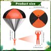 Yunsailing 25 Pcs Parachute Toy, Children's Flying Toys Camo Parachute Army Parachute Flying Throwing Toy for Kids School Outdoor, No Battery nor Assembly Required Party Gifts