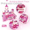 LEYI Girls Castle Building Blocks Toys for Girls 361 Pieces Princess Castle Construction Toys Set Building Bricks Toys for Kids Christmas Birthday Gift Education Building Blocks Toys