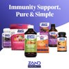 Zand Immunity Super C+ with Elderberry, All Day Immune Support, 1000mg PureWay-C Vitamin C Plus Zinc & Vitamin D-3, Enhanced Absorption, 60 Tablets, 30 Servings
