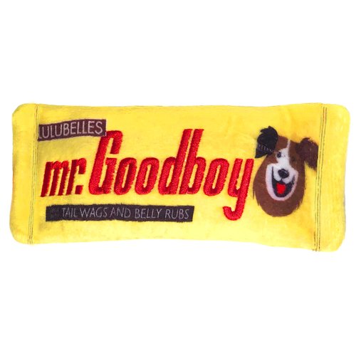Huxley & Kent for Dogs | Mr Goodboy (Small) | Power Plush Dog Toy with Squeaker | Funny Dog Toy | Cute Dog Toy | H&K Squeaky Dog Toy