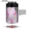 Flamingos on Pink - Decal Style Skin Wrap fits Yeti Rambler Colster and RTIC Can (Cooler NOT Included)
