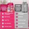 2 Pack Magnesium L-Threonate Gummies - 2000mg for Brain, Muscle & Nervous System Support. Sugar-Free Raspberry Flavor, 120 Count for Kids & Adults