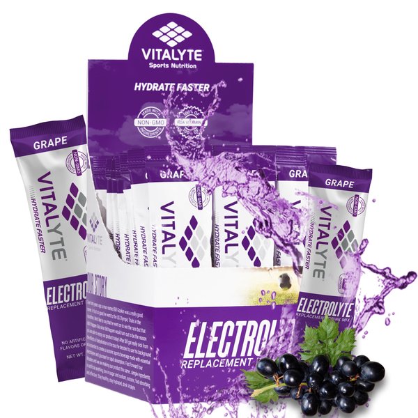 Vitalyte Electrolytes Packets Isotonic Sports Drink | Electrolytes Powder Packets Sports Nutrition Electrolyte Replacement Drinks Dehydration Relief Packets