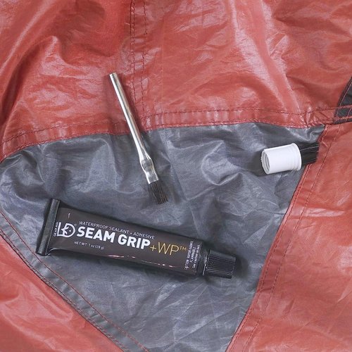 GEAR AID Seam Grip WP Waterproof Sealant and Adhesive for Tents and Outdoor Fabric, Clear, 1 oz, 2 pack