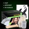 Joyeee Nose Wax Kit for Women & Men, Original Nose Hair Wax Kit For Nostril Nasal Cleaning Ear Hair Removal, 50 g Wax for Nose Hair Removal, Nose Wax Sticks, Mustache Guards, Paper Cup, Applicators