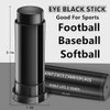 Go Ho 6 PCS Eye Black,Eye Black Stick for Sports,Easy to Color Black Face Paint Eye Black Football/Baseball/Softball,Football Stick Sports Eye Black Stick,Black Eye Makeup
