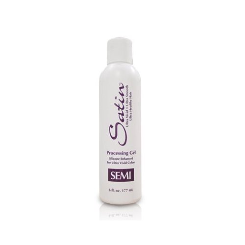 Satin Demi Processing Gel, 6 oz., Formulated Specifically for Satin Professional Hair Color, Enhance Hair Softness and Shine, Cruelty-Free Formula