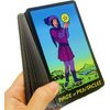 XIMIGEYEFU 78 Original Designs neon Colors Tarot Cards ，Tarot Cards for Beginners，Tarot Cards with Meanings on Them