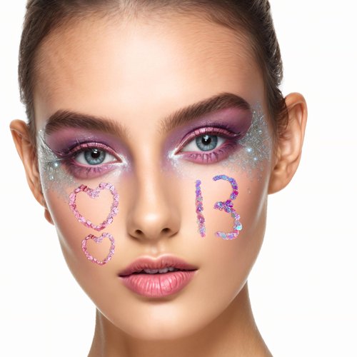 MEICOLY 12 Colors Face Glitter Palette,Body Glitter Set Face Sparkles,Chunky Hair Glitter,Mermaid Face and Body Glitter Gel,Glitter Makeup,Festival Face Paint Glitter,Body Glitter for Women and Kids