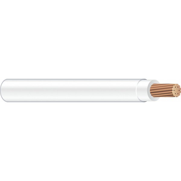 Southwire 22974036 Simpull THHN or THWN2, 10 Gauge THHN Stranded Wire, 50' per Roll, White