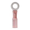 Ancor 310425 Marine Grade Electrical Nylon Insulated Adhesive Lined Heat Shrink Ring Terminals (22 to 18-Gauge, Size 1/4 Screw, 25-Pack)