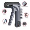 Grip Strength Trainer with Finger Exerciser 2 in 1, Digital Counter Adjustable Hand Grip Strengthener, Forearm Strengthener Wrist Exerciser for strength training, recovery and muscle building