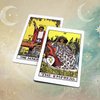Black Tarot Deck 78 Tarot Cards for Beginners | Tarot Cards with Guide Book Divination Tools, African Spirituality, Unique Tarot Deck, Spiritual Gift