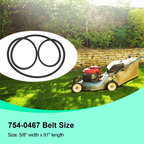 Huarntwo 754-0467, 754-0467A, 954-0467, 954-0467A Lawn Mower Variable Speed Drive Belt Fits for Craftsman/Cub Cadet/MTD/Troy-Bilt(5/8"X91")