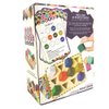 Project Genius: Chroma Cube, A Colorful Logic Puzzle, 12 Colorful Wood Blocks, 25 Brainteaser Cards, Puzzle, Great Gift, 1 Player Game Logic