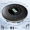 CD Player Portable, Discman with Stereo Earbuds and Bluetooth Output, Anti-Skip Shockproof Walkman, Compact and Lightweight, Power DC or 2xAA Battery