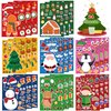 OHOME Christmas Stickers - Stocking Stuffers for Kids - DIY Christmas Crafts for Kids - Kids Christmas Gifts Activity Party Favors Supplies | Christmas Games | Toddler Stocking Stuffers(24 Sheets)