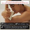 Dujul Ceramic Gua Sha, Face&Body Guasha, Korean Gausha, Face Lift, Muscle Relief Massage Board, Skin Care Gift for Men Women