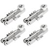 8268743 WP8268655 Dishwasher Upper Rack Wheel Replacement Part by Techecook - Compatible for Whirlpool Kitchen-Aid Kenmore Dishwasher - Replaces WP8268655 WP8268743 WP8268743VP AP6012252(Pack of 4)