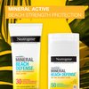 Neutrogena Purescreen+ Mineral Beach Defense Active Performance Body Lotion Sunscreen with Broad Spectrum SPF 30, Quick Drying and Water-Resistant 80 Minutes UVA/UVB Protection, 3.0 fl. oz