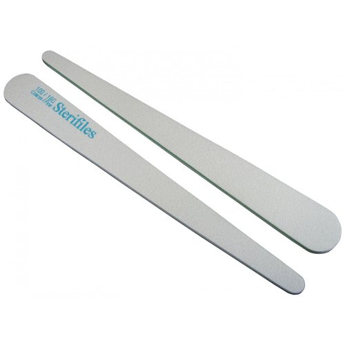 Sterifiles 100/180 (Lime Center) - Tapered Nail File 12 Pack
