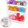 E-TING 1 Doll Shoes Rack Shoes Shelf Cupboard Accessory with 20 Pairs Doll Shoes High Heel Shoes Boots Sandals Set for 11.5 inch Doll Playset Accessories