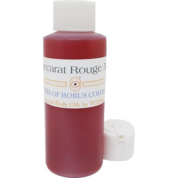 TCEShop Bakarat Rouge 540 - Type MFK Scented Body Oil Fragrance [Flip Cap - Red - 2 oz.] - ID#32091