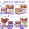 BB FUN HOUSE Pen Holder Building Toy Set Pixel Art Puzzle Bricks for Create 3D Dog Animal Pencil Holder Cute Interlocking Building Blocks Stem Toy for Office and School, Long-Eared Dogs