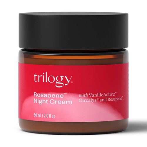 Trilogy Rosapene Night Cream, Deeply Nourishing &amp; Restoring Natural Active Blend, 2.0 fl oz