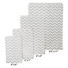 CuteBox Company 5" x 7" Chevron Pattern Flat Paper Gift Bags 100pcs for Retail, Packaging, Party Favors, Merchandise, Crafts, Handmade Goods, Arts and Crafts, Outdoor Events, Holidays, Weddings