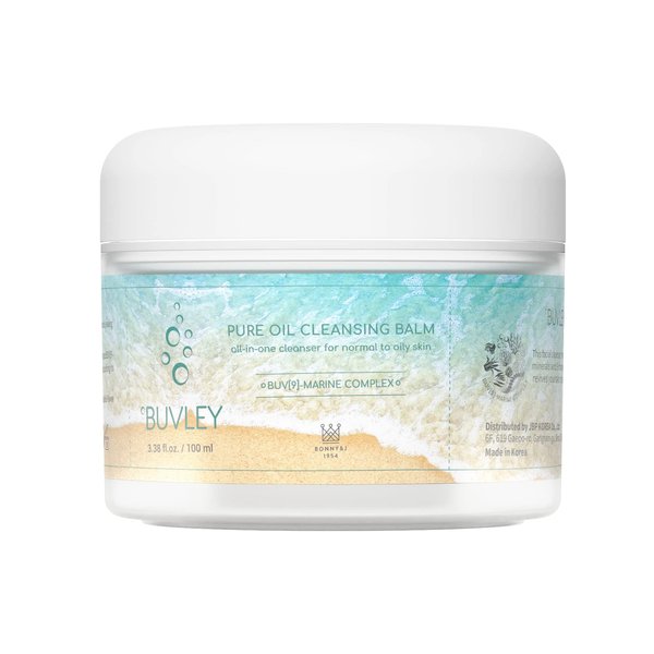 BUVLEY Pure Oil Cleansing Balm I Low pH, Vegan, Cruelty Free | Daily Makeup Remover Calming and Hydrating Facial Cleanser