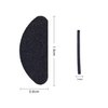 Gejoy Soft Foam Nose Pads Self Adhesive Thin Nosepads Non-Slip Silicone Eyeglass Nose Pads for Glasses Eyeglasses Sunglasses (Black, 45 Pairs)