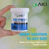 AKI Blue Spirulina Powder Pack- Loaded with Antioxidants | Vegan & Authnetic Food Coloring - Ideal for Making Smoothies, Ice Cream, Yogurt or Pastries ((1 Oz/28.35gr))