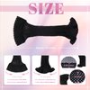 MYKURS Extra Long Mesh Wig Caps for Long Thick Hair, Fishnet Open-end Wig Cap for Women, Reusable Hair Net for Wrapping Hair, Twist and Re-cover Hair Net for Wigs, 2 Pieces