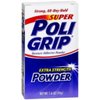 Super Poligrip Denture Adhesive Powder-1.6 oz (Pack of 4) by Super Poli-Grip