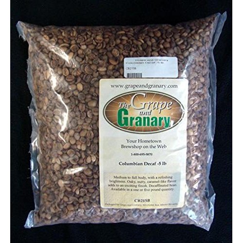 Colombian Decaf unroasted Coffee Beans (5LB)