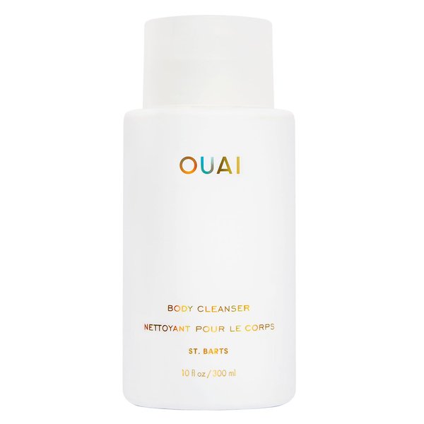 OUAI Body Cleanser, St. Barts - Foaming Body Wash with Jojoba Oil and Rosehip Oil to Hydrate, Nurture, Balance and Soften Skin - Paraben, Phthalate and Sulfate Free Skin Care Products - 10 Oz