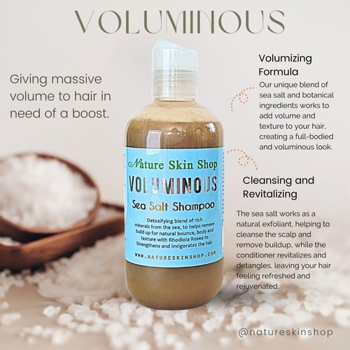 Nature Skin Shop Voluminous Sea Salt Shampoo
